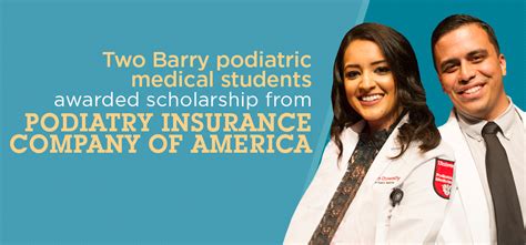 Barry University News Two Barry Podiatry Students Awarded Scholarship