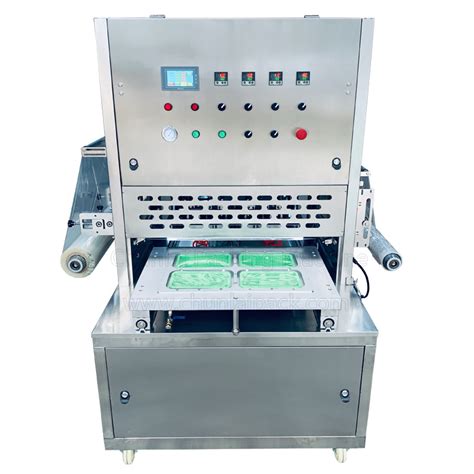 Food Vegetable Fruit Sandwich Container Sealing Machine For Fish Meat