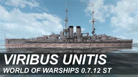 World Of Warships Viribus Unitis Youtube