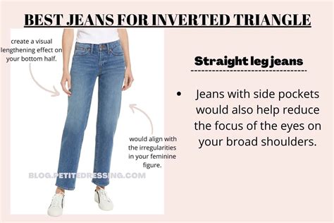 The Complete Jeans Guide For Inverted Triangle Body Shape