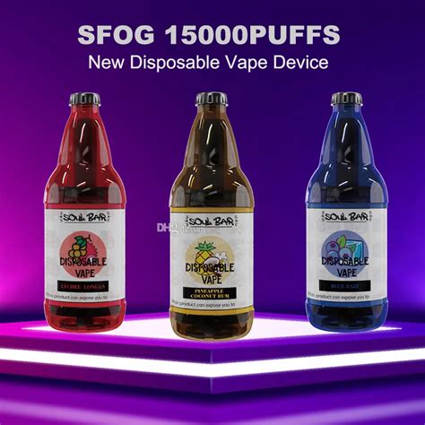 New Original Disposable Vape Device SFOG 15000 Puffs Vape Disposable