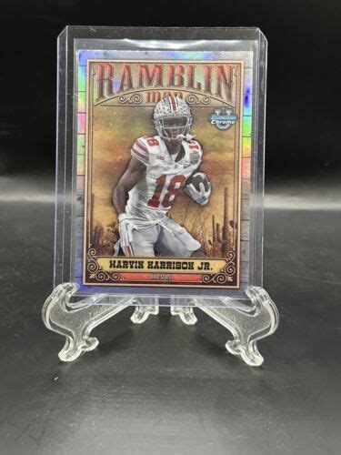 2023 Bowman Chrome U Marvin Harrison Jr Ramblin Man RM 13 Ohio State