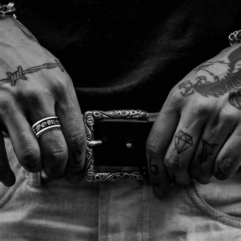 Fuck You Spinner Ring Chrome Hearts