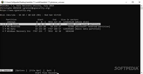 Testdisk And Photorec 72 Download Review Screenshots