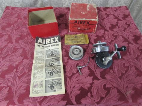 Lot Detail Vintage Fishing Reel Airex Mastereel