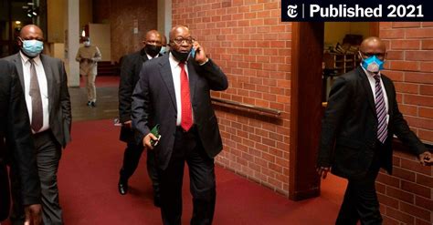 Jacob Zuma Is Ordered To Prison By South African Court The New York Times