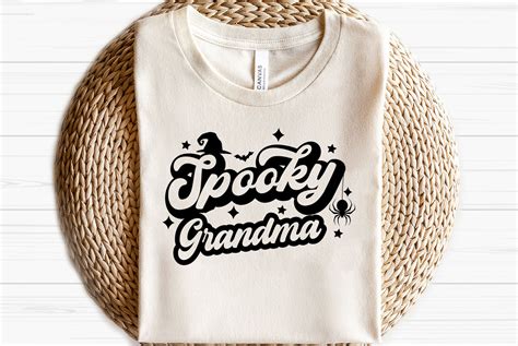 Spooky Grandma Halloween Shirt Graphic By Teesgraphic · Creative Fabrica