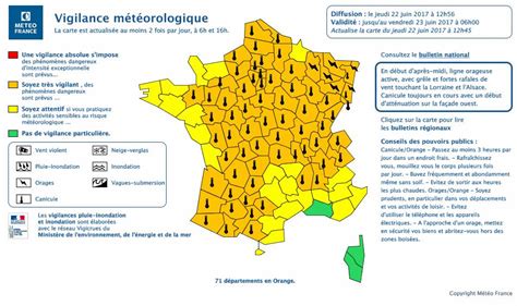 Haut Imagen Carte Vigilance Meteo France Fr Thptnganamst Edu Vn