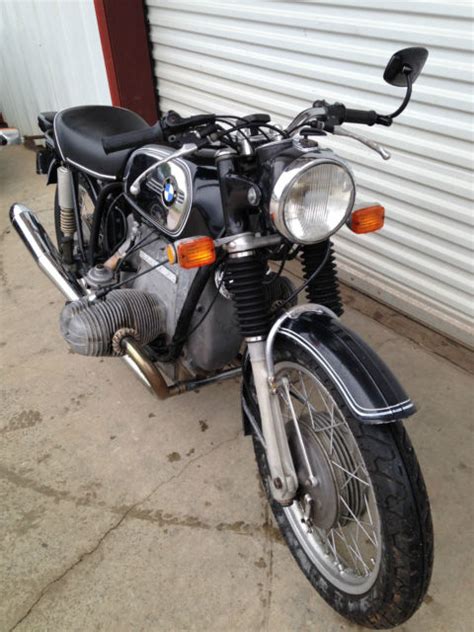 1971 BMW R75 5 Motorcycle With Toaster Tank