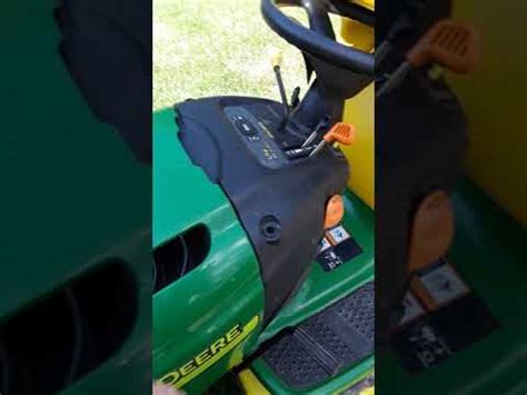 John Deere Riding Mower Surging Problem Fixed Youtube