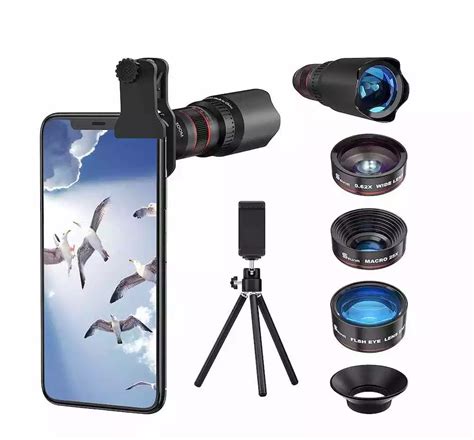 Selvim Phone Camera Lens Kit 4 In 1 Black Online At Best Price In