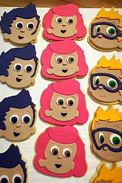 Bubble Guppies Cookies