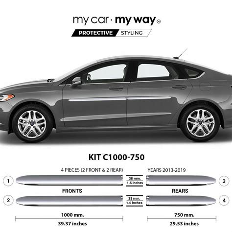 Ford Mondeo V Mk5 Sedan Listwy CHROM Drzwi Martig Motoryzacja EMPIK