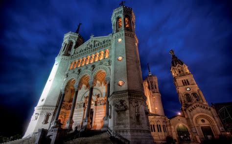 La Basilique Notre Dame De Fourvi Re Fondo De Pantalla Kota