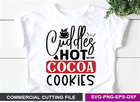 Cuddles Hot Cocoa Cookies Svg Graphic By Svg Print Design · Creative