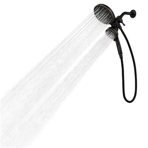 MOEN Attract with Magnetix 6-spray 6.75 in. Dual Shower Head and ...