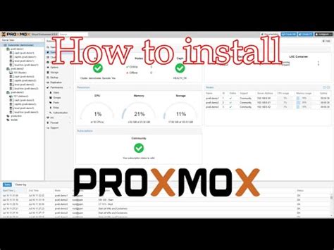 How To Install Proxmox Youtube