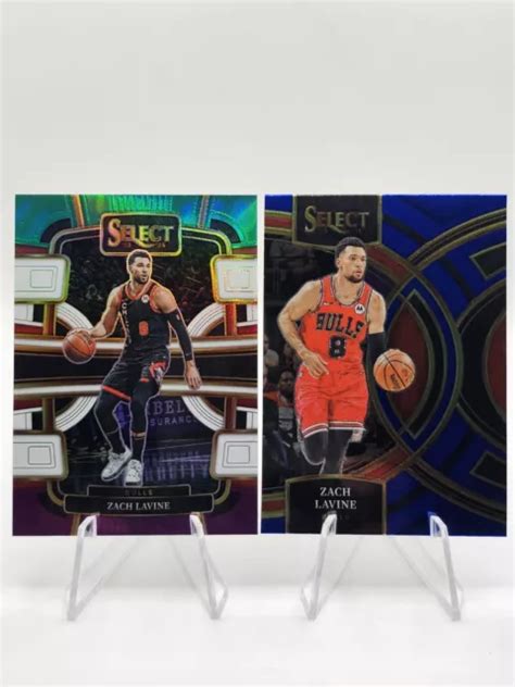 2023 24 PANINI SELECT Zach Verde Lavanda Bianco Viola Prizm E Blu