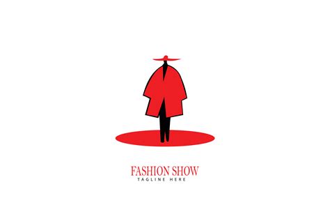 fashion logo red color, on white background 25385926 Vector Art at Vecteezy