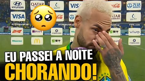 EITA NEYMAR FAZ REVELAÇÃO E SE EMOCIONA ENTREVISTA APÓS O JOGO BRASIL