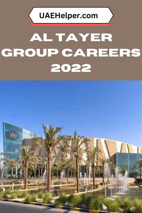 Al Tayer Group Careers Job Opening Work Culture Career