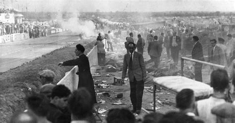 Un Auto En Llamas 83 Muertos Y El Milagro De Fangio El Día Que Las 24 Horas De Le Mans Se