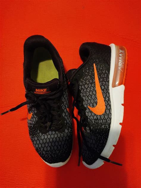 Nike Womens Air Max Sequent Fitsole Breathable Running Shoes Sz