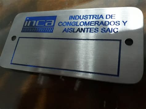 Chapas Acero Inox Bajo Relieve Para Industrias Grabolaser