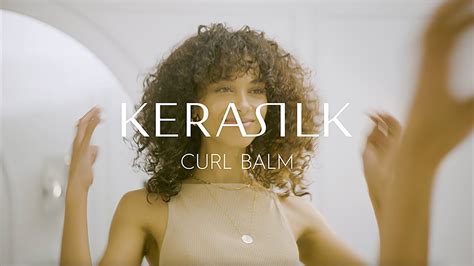 Curl Balm For Defined Frizz Free Curls Kerasilk Youtube