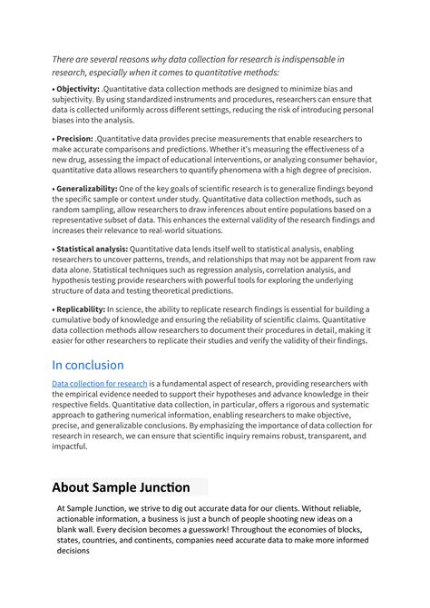 The Importance of Data Collection in Research Why Every Study Needs It