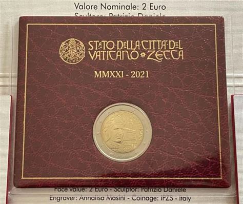 Coffret Bu Vatican Euro Dante Alighieri Neuf Eur