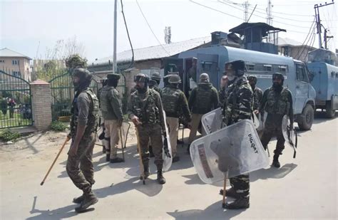 Violent Protests In Srinagar Central Jail