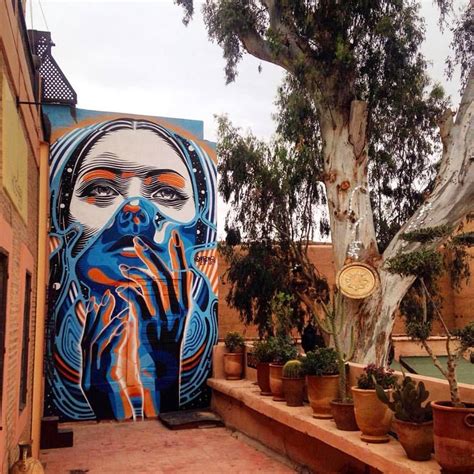 Streetart News Wall 449 Dourone Spagna In Marocco Street Art