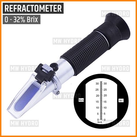 Brix Refractometer Alat Ukur Kadar Gula Lazada Indonesia