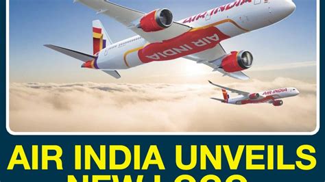 Air India Unveils New Logo Plane Livery BT TV Business Today