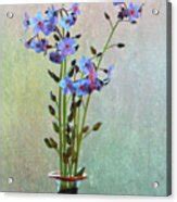 Forget Me Not Flower Arrangement Photograph by Nina Silver | Fine Art ...