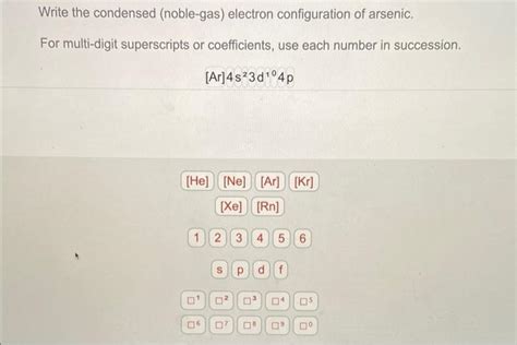 Solved Write The Condensed Noble Gas Electron Chegg