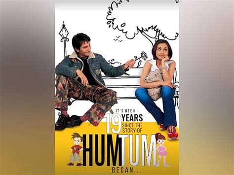 Saif Ali Khan, Rani Mukherji starrer 'Hum Tum' completes 19 years ...