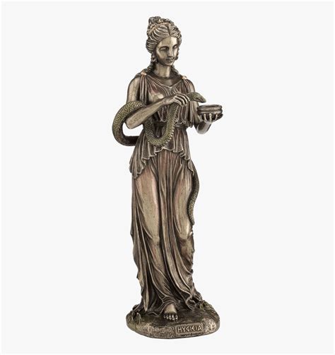 Greek Goddess Hygieia Statue - Hygieia, HD Png Download - kindpng