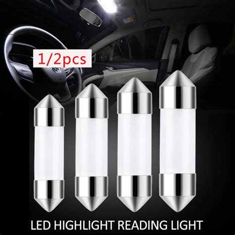 Ampoule Led Cob W Pour Int Rieur De Voiture Lumi Re De Lecture En