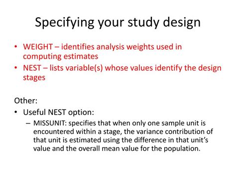 Ppt Analysis Of Complex Survey Data Powerpoint Presentation Free