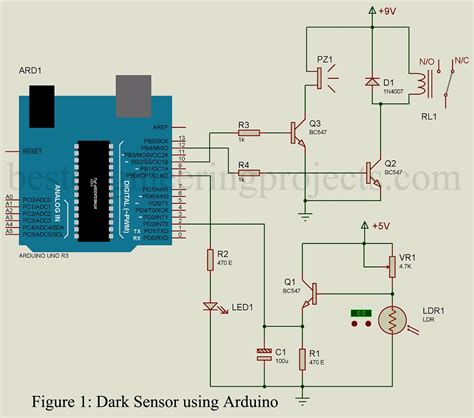 Photocell Ldr Sensor With Arduino Theorycircuit Do It 59 Off