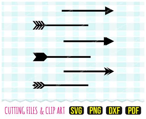 Split Arrow Svg DXF PNG PDF Arrow Svg Feather Svg Arrow Etsy