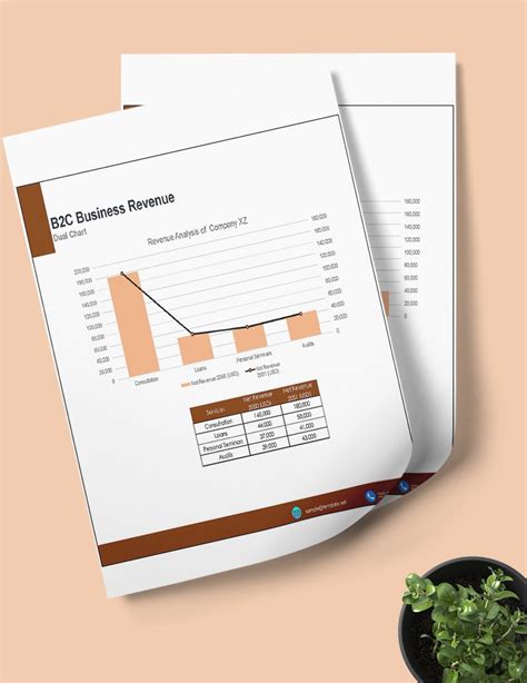 Revenue Pareto Chart - Google Sheets, Excel | Template.net