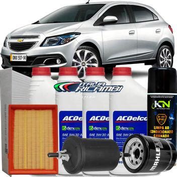 Kit Revisao Oleo Acdelco 5w30 Dexos1 100 Sintético Gm Onix Prisma 1 0