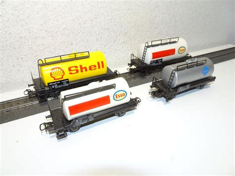 4 Märklin Güterwagen Kessel Shell HO Kaufen auf Ricardo