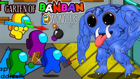 Among Us Vs Garten Of Banban 어몽어스 Animation Youtube