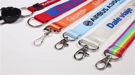 Wholesale Custom Oem Sublimation Silk Screen Print Card Holder Lanyard