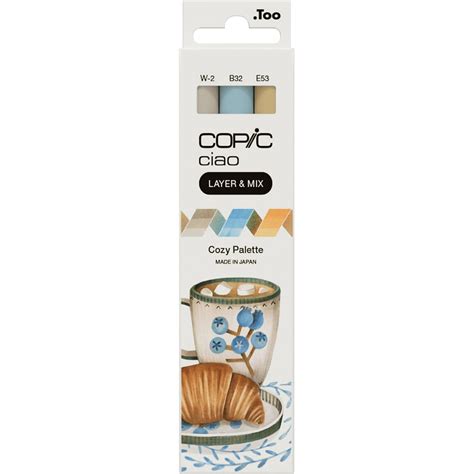 Copic Marker Ciao Layer Mix Set Stk Cozy Global Hobby Og Kunst