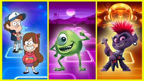 Gravity Falls Dipper And Mabel Vs Mike Wazowski Monster Vs Rocks The